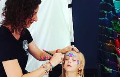 Professional face painter available for all your events