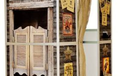 The stunning Wild West Saloon Bar Booth
