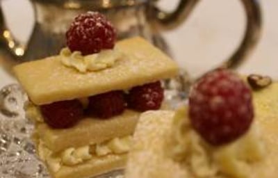shortbread and raspberries room forty afternoon tea