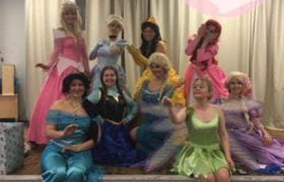 Our princesses at our second ball