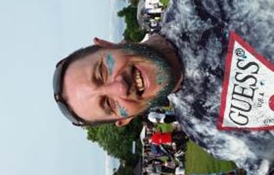 Festival glitter beard