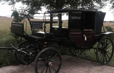 Carriage - Georgian Landau Carriage Replica from Marc Lovatt and The Cavalry of Heroes Film Horses and Carriages