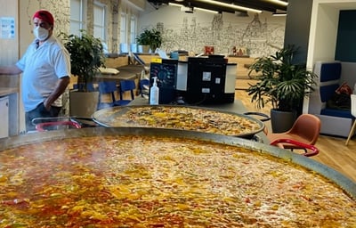 Paella catering Oxfordshire 