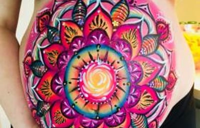 Baby Bump Painting