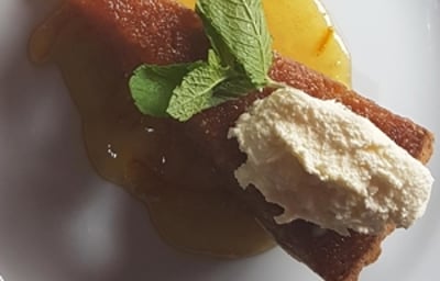 Treacle Tart and Clotted Cream