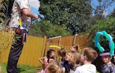 Outdoor Entertainment with Mr Twists