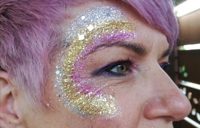 Three Colour Festival Glitter 