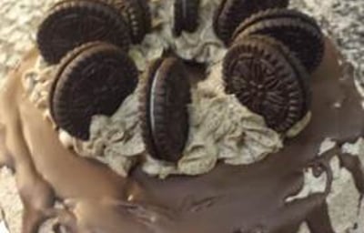 oreo drip cake