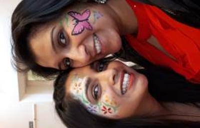 Some fabulous face painting!