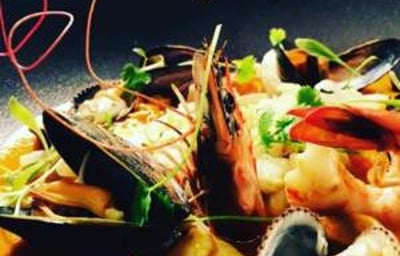 Seafood risotto