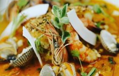 seafood curry with coconut 