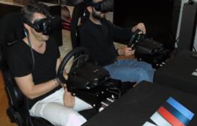 Multiplayer race sims