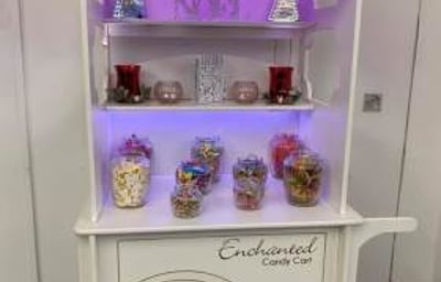 Candy cart christmas