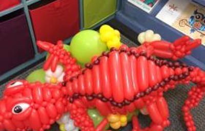 This red Gecko was for the company GeckoRouge