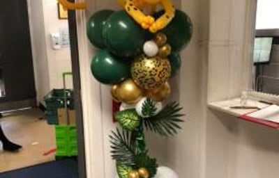 Jungle theme display 