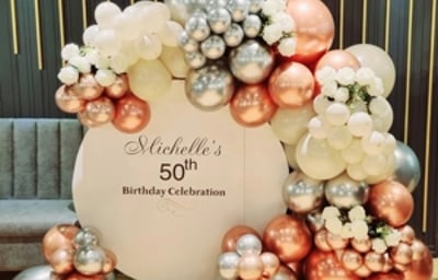 Best shiny party decor