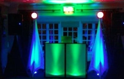 Colour Change inc Mirror Balls