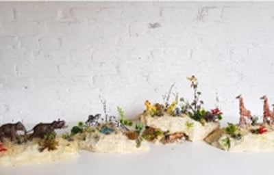 Lion King table centerpieces