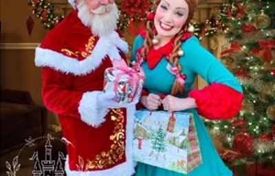 Santa Claus and Cinnamon the Elf