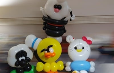 Two sided table centerpieces 