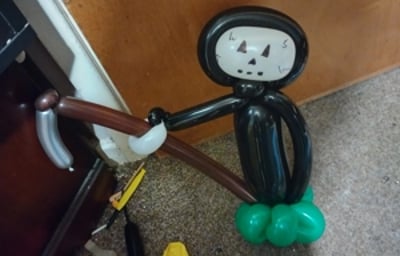 Halloween grim reaper figure