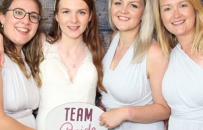 Redditch Photobooth Bride and Bridesmaids