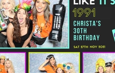 Redditch Photobooth 30th Birthday