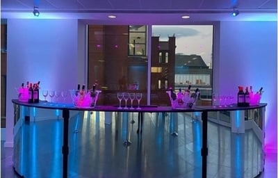 Mirrored Mobile Bars 