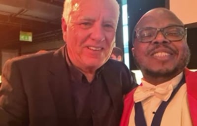 With comedy legend David Spikey