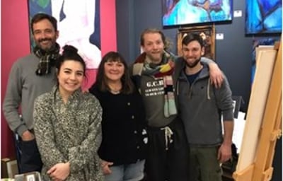 private gallery birthday party