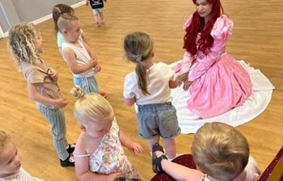 The Mermaid Princess' visit to Turners Dance Academy