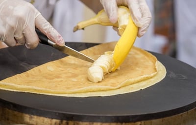 Freshly Cooked Crepe Hire by Events Catered Small