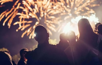 Mesmerizing Fireworks Display - A Night to Remember!