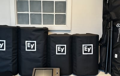 4 Speakers PA Package