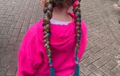 Festival Hair Dutch Braid
