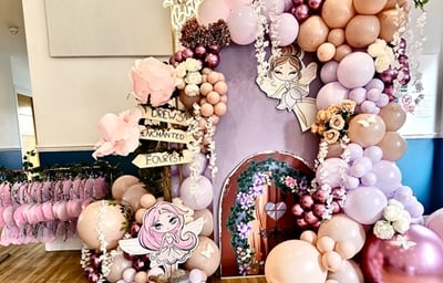 Enchanted forest display