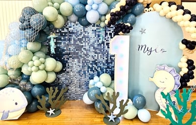 'Oneder' the Sea 1st Birthday Theme