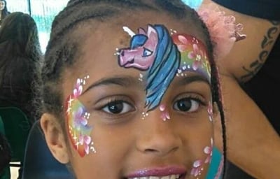 Face Paint unicorn 3