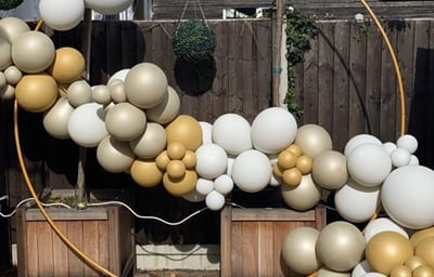 Anniversary Hoop Display