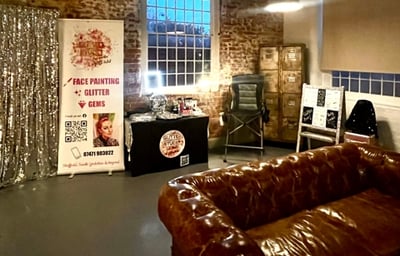 Glitter Studio Set up