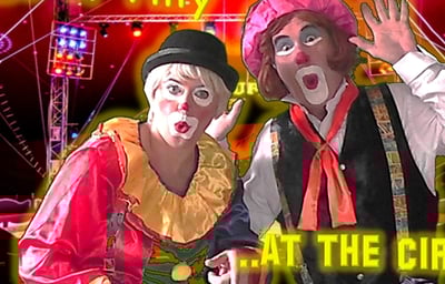 Dromeo & Tilly Circus Parties Text.png