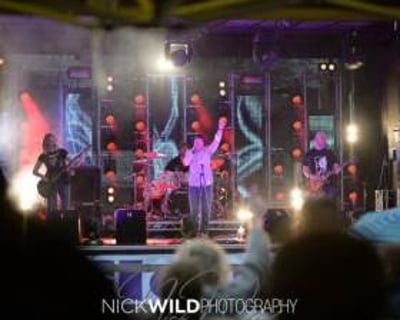 The Hazards Live on the big stage