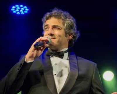 On Stage at the Rio Park Hotel Benidorm