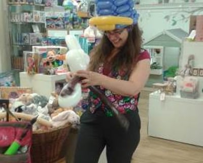 Tanya Balloon Modelling at McEwens of Perth