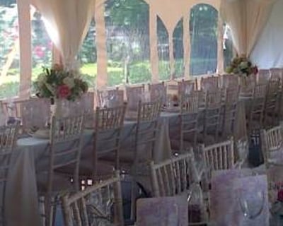 Vintage Themed Wedding Marquee Essex
