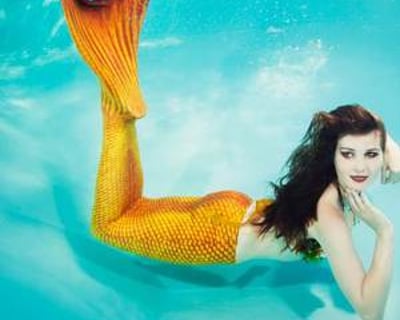 Our Lovely Mermaid Melusine Swimming