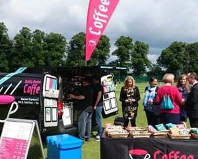 Our Coffee Van in Action