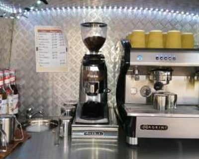 Coffee van - ready for the show