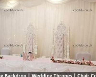 Luxury Starlit Wedding Curtain & Table Skirt sets