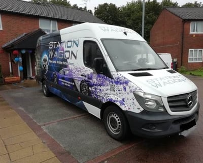 Gaming van in Manchester